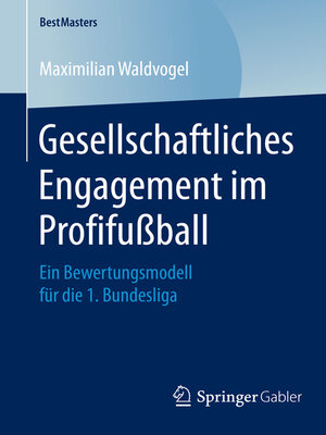 cover image of Gesellschaftliches Engagement im Profifußball